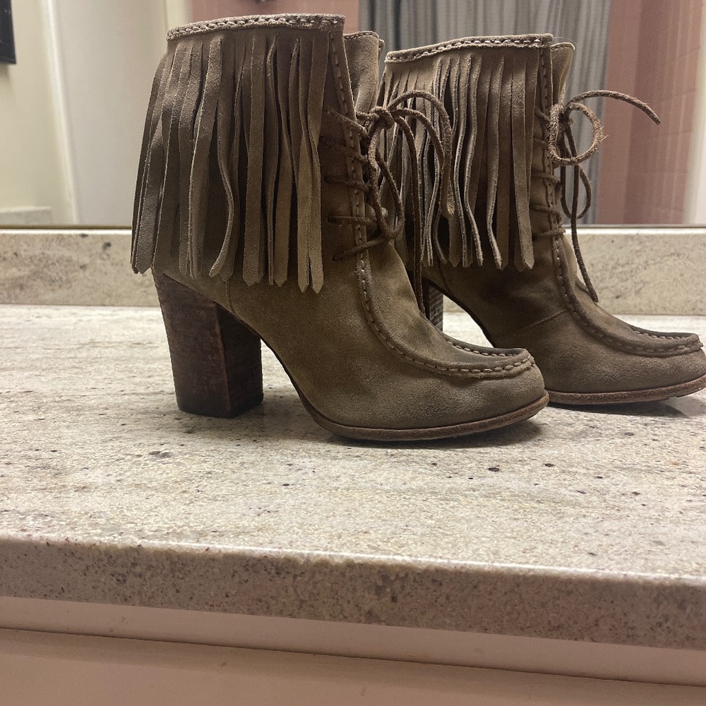 Frye Parker Fringe boots